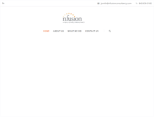 Tablet Screenshot of nfusionrealestateconsultancy.com